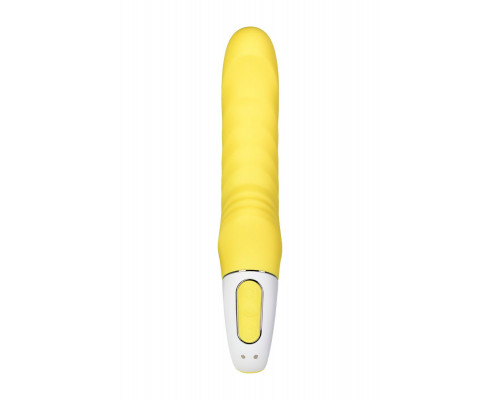 Заказать Жёлтый вибратор Satisfyer Yummy Sunshine - 22,5 см.