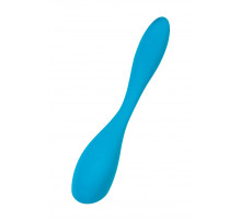 Синий гибкий вибратор Satisfyer G-Spot Flex 5+ - 19,6 см.