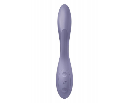 Заказать Сиреневый гибкий вибратор Satisfyer G-Spot Flex 2 - 19,5 см.