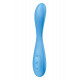 Заказать Голубой гибкий вибромассажер Satisfyer G-Spot Flex 4+ - 19 см.