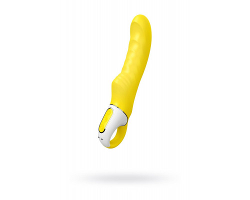 Заказать Жёлтый вибратор Satisfyer Yummy Sunshine - 22,5 см.