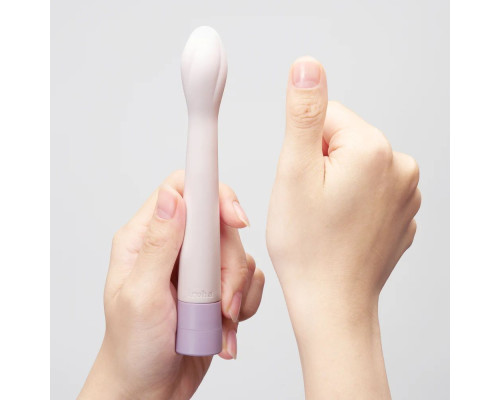 Сиреневый вибратор Iroha Koharu Suiren - 16 см.