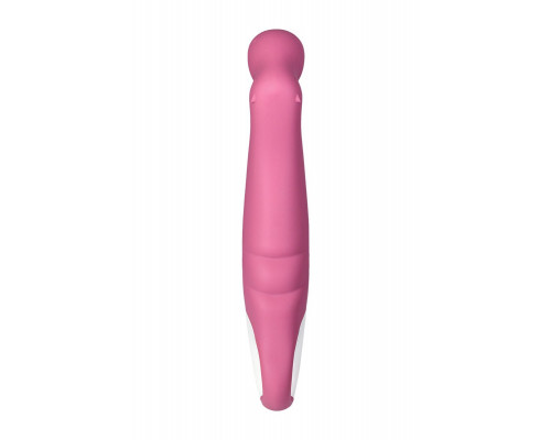 Заказать Вибратор Satisfyer Petting Hippo с загнутым кончиком - 22,9 см.
