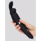Заказать Черный вибратор Rabbit Rechargeable Wand Vibrator - 26,7 см.