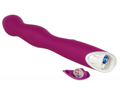 Заказать Фиолетовый вибратор A   G-Spot Rabbit Vibrator для стимуляции зон G и A - 23,6 см.