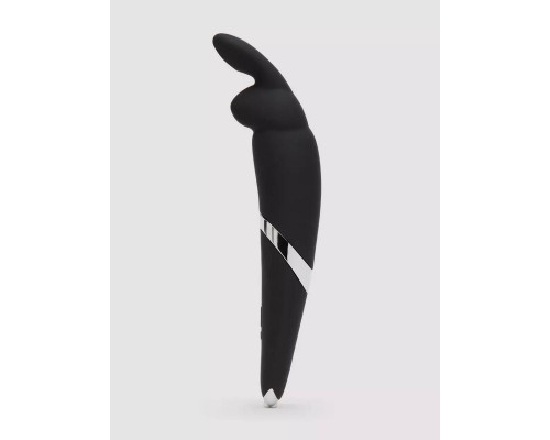 Заказать Черный вибратор Rabbit Rechargeable Wand Vibrator - 26,7 см.