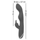 Заказать Фиолетовый вибратор A   G-Spot Rabbit Vibrator для стимуляции зон G и A - 23,6 см.