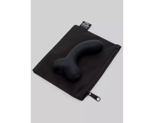 Заказать Черный вибратор на палец для G-стимуляции Sensation Rechargeable G-Spot Vibrator