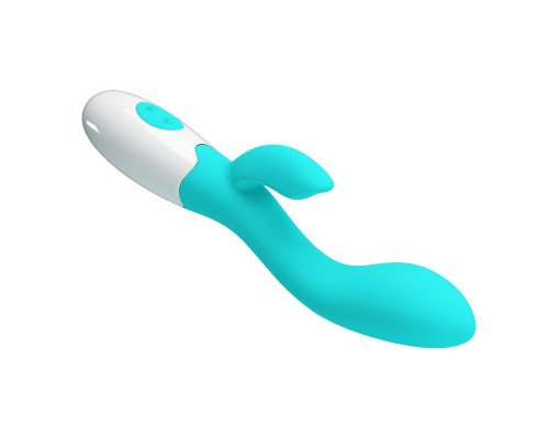 Заказать Мятный вибратор-кролик для G-стимуляции Brighty - 20 см.