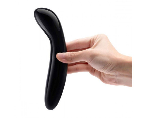 Заказать Массажер для G-точки Le Wand Crystal G-Wand из черного обсидиана