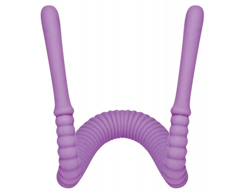 Заказать Фиолетовый гибкий фаллоимитатор Intimate Spreader для G-стимуляции