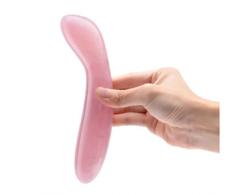Заказать Массажер для G-точки Le Wand Crystal G-Wand из розового кварца