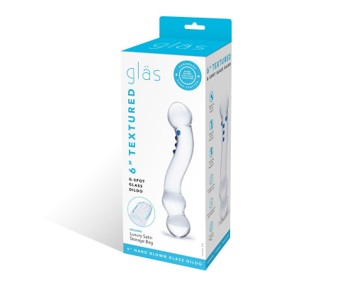 Заказать Изогнутый стеклянный стимулятор G-точки Curved G-Spot - 15,2 см.