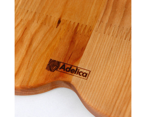 Деревянное блюдо для подачи в форме члена (32,5 х 20 х 1,7 см)