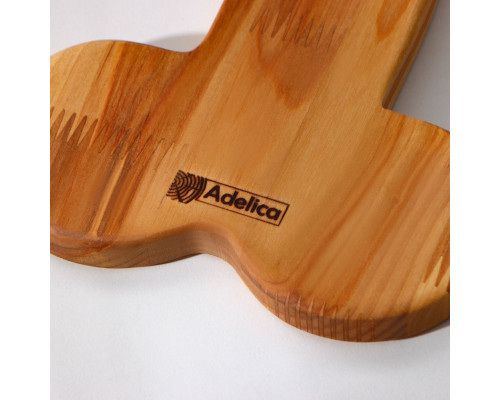 Деревянное блюдо для подачи в форме члена (25 х 16,5 х 1,7 см)