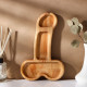 Деревянное блюдо для подачи в форме члена (25 х 16,5 х 1,7 см)