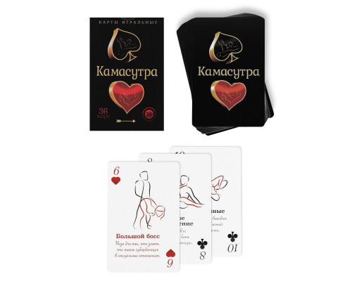 Заказать Игральные карты  Камасутра