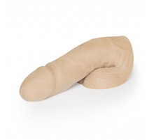 Мягкий имитатор пениса Fleshton Limpy среднего размера - 17 см.