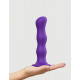 Заказать Фиолетовая насадка Strap-On-Me Dildo Geisha Balls size XL