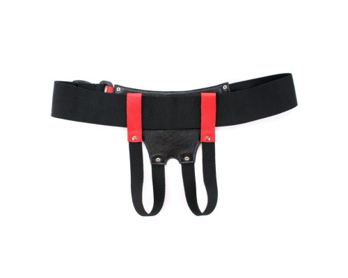 Заказать Трусики для маленькой насадки из красной кожи