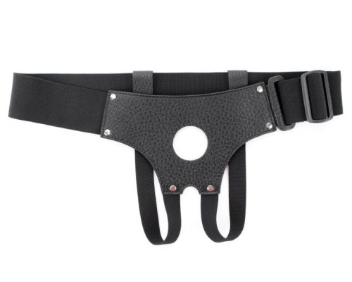 Заказать Универсальные черные трусики для страпона