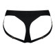 Заказать Черные трусики для насадок Heroine Lingerie Harness - size L