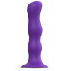 Заказать Фиолетовая насадка Strap-On-Me Dildo Geisha Balls size XL