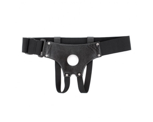 Заказать Универсальные черные трусики для страпона