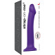 Заказать Фиолетовый фаллоимитатор-насадка Strap-On-Me Dildo Dual Density size L - 19 см.