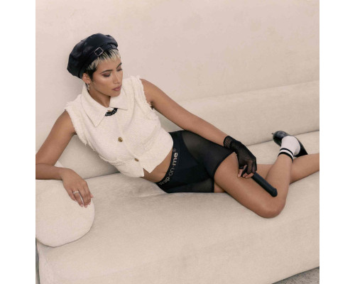 Трусики-шорты для фиксации насадок Strap-on-me Harness Lingerie Halo - size M