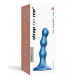 Заказать Голубая насадка Strap-On-Me Dildo Plug Balls size S