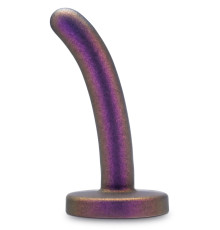 Фиолетовая насадка с гладкой поверхностью Surrender 4.75 Inch Beginner Pegging Dildo - 12 см.