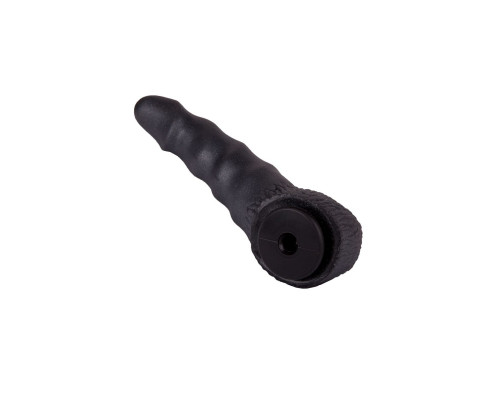 Заказать Чёрная насадка на пояс харнесс BLACK BENT 2 - 19,5 см.