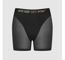 Трусики-шорты для фиксации насадок Strap-on-me Harness Lingerie Halo - size L