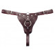 Заказать Бордовые трусики с кольцом для насадок Maroon Panties