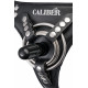 Заказать Черные трусики для страпона RealStick CALIBER