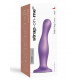 Заказать Фиолетовая насадка Strap-On-Me Dildo Plug Curvy size L