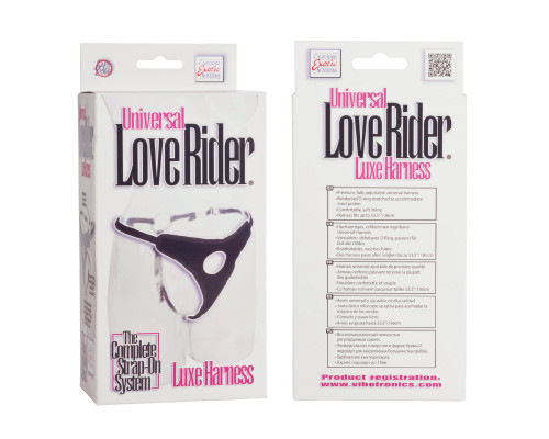 Заказать Трусы для страпона с универсальным креплением Universal Love Rider Luxe Harness
