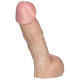 Заказать Реалистичная насадка 7  Realistic Perfect Erect Cock - 18,5 см.