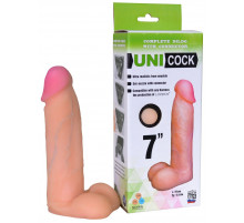 Фаллическая насадка Харнесс UNICOCK 7  - 19 см.