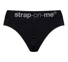 Черные трусики для насадок Heroine Lingerie Harness - size L