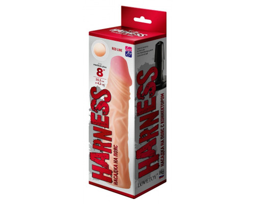 Заказать Насадка на пояс Harness RED LINE - 21,5 см. Заказать Насадка на пояс Harness RED LINE - 21,5 см.