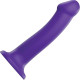 Заказать Фиолетовый фаллоимитатор-насадка Strap-On-Me Dildo Dual Density size L - 19 см.