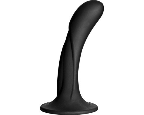 Заказать Черная изогнутая насадка Vac-U-Lock G-Spot - 16,5 см.