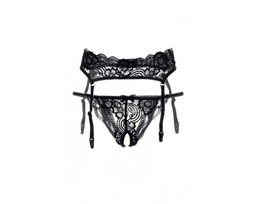 Заказать Кружевной пояс с пажами для чулок и трусики