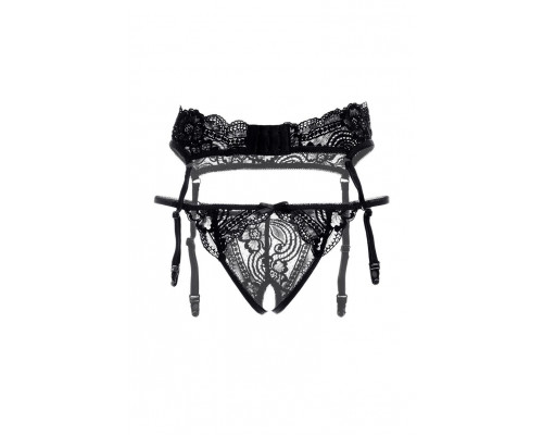 Заказать Кружевной пояс с пажами для чулок и трусики