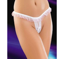 Пикантные трусики с рюшами и открытыми ягодицами
