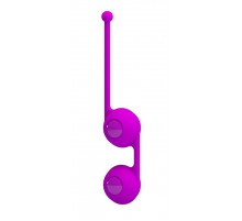 Лиловые вагинальные шарики Kegel Tighten Up III