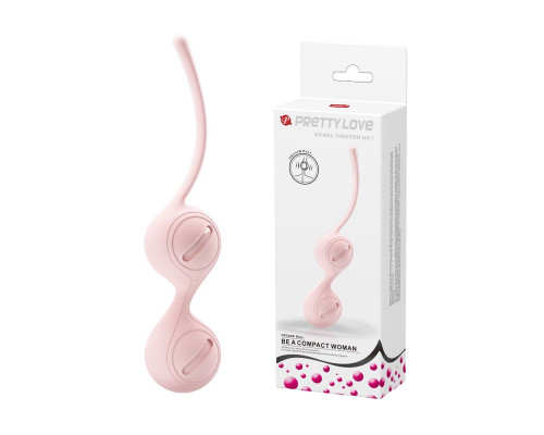 Заказать Нежно-розовые вагинальные шарики на сцепке Kegel Tighten Up I