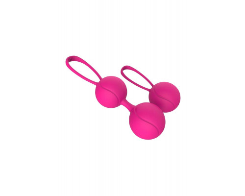 Заказать Набор розовых вагинальных шариков PLEASURE BALLS   EGGS DUO BALL SET